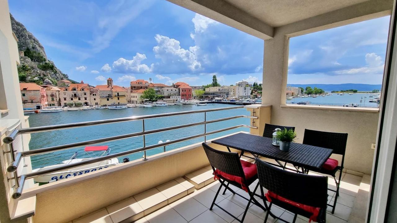 Mitra Zonata Blue Apartman Omiš Kültér fotó