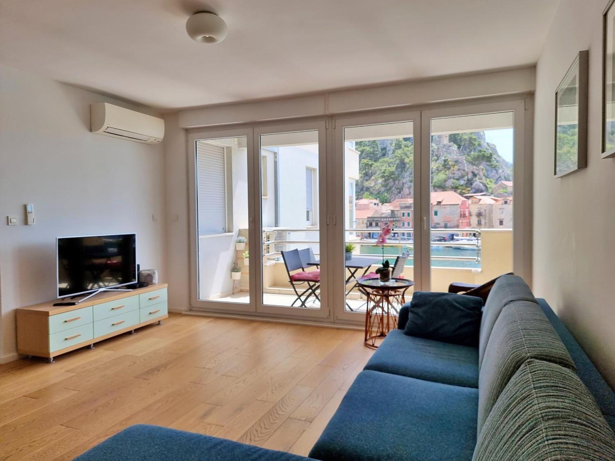 Mitra Zonata Blue Apartman Omiš Kültér fotó