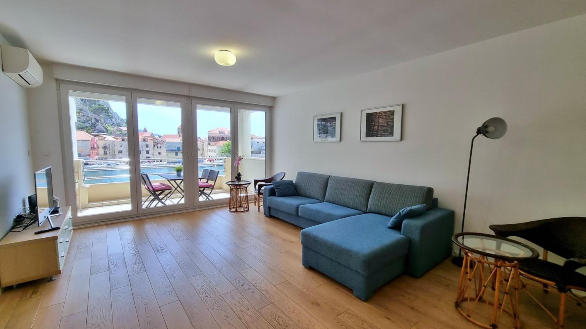 Mitra Zonata Blue Apartman Omiš Kültér fotó