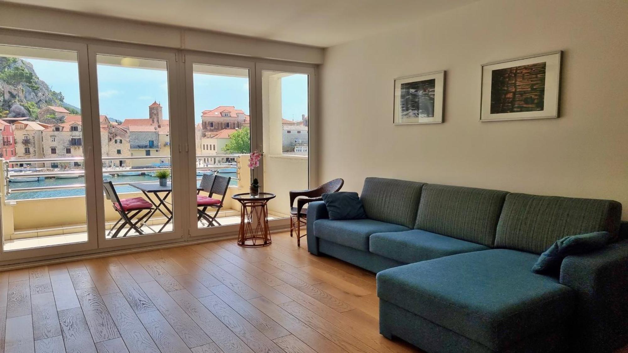 Mitra Zonata Blue Apartman Omiš Kültér fotó